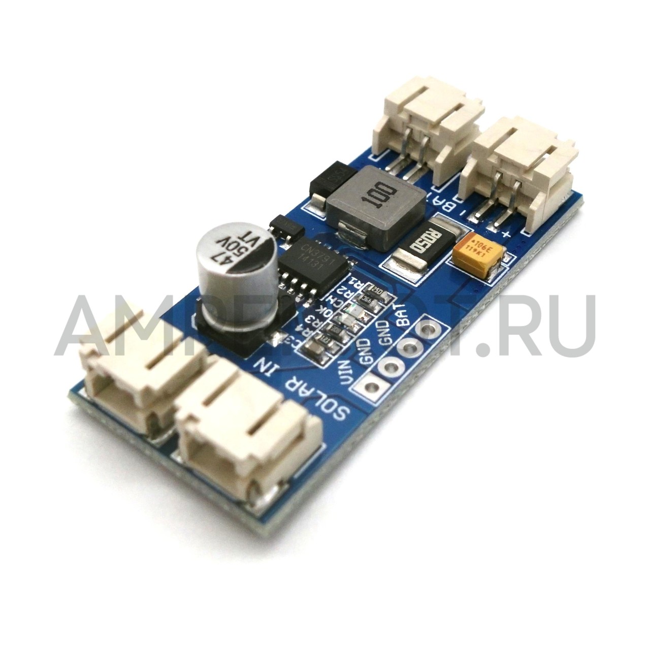 Купить MPPT контроллер заряда Li-Ion аккумулятора от солнечной панели 9В